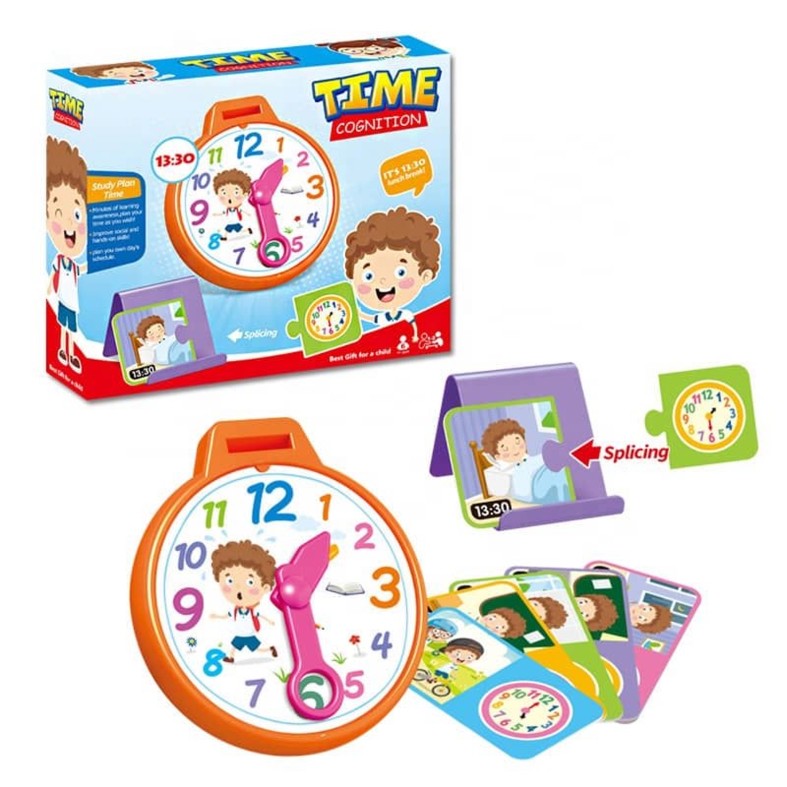 Образователена игра Raya Toys Часовник