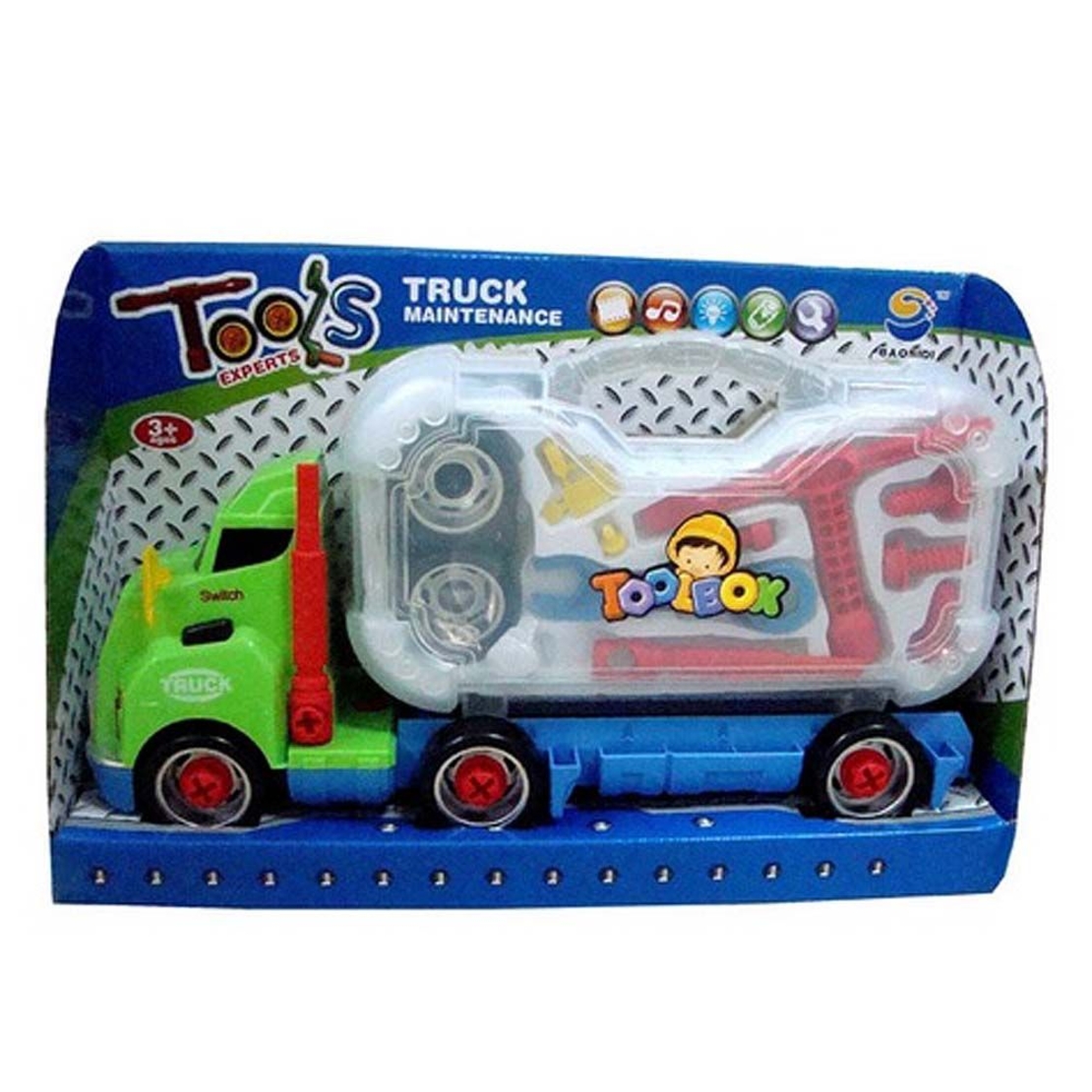 Камион куфар с инструменти Raya Toys Tool Box с музика и светлини