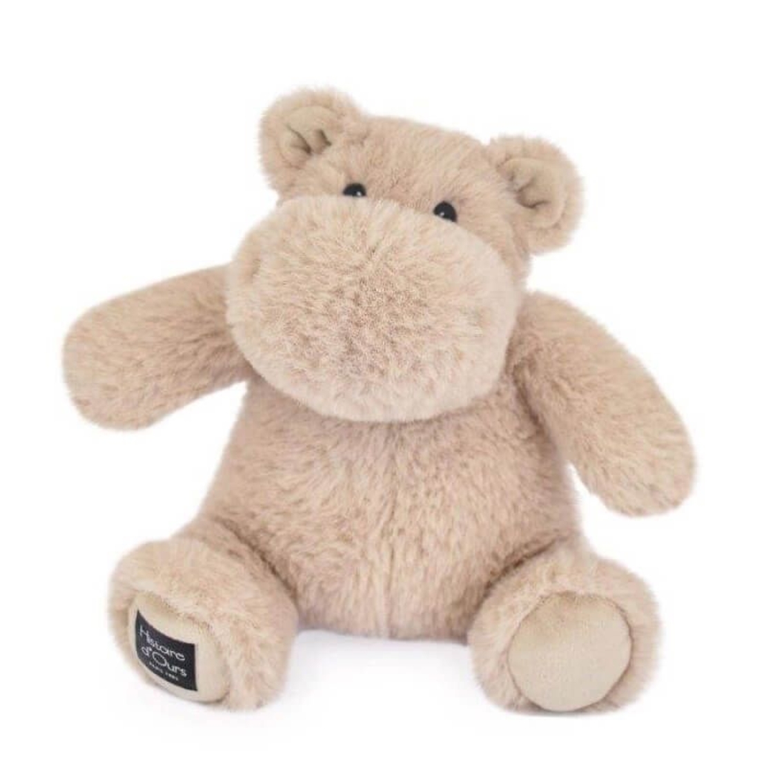 Плюшена играчка Doudou Histoire d'ours хипопотам 18 см
