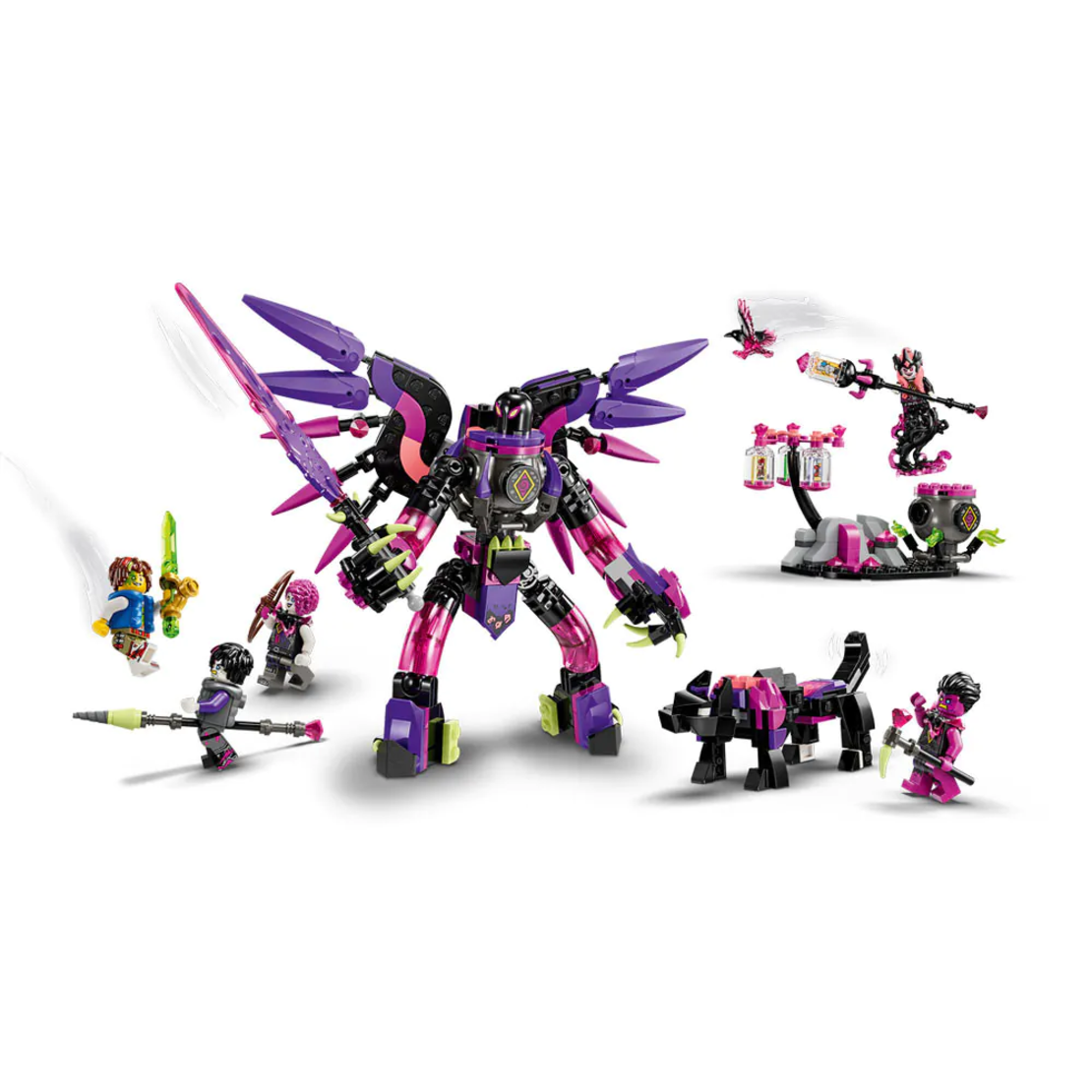LEGO® DREAMZzz™ Кошмарните създания на Вещицата 71483