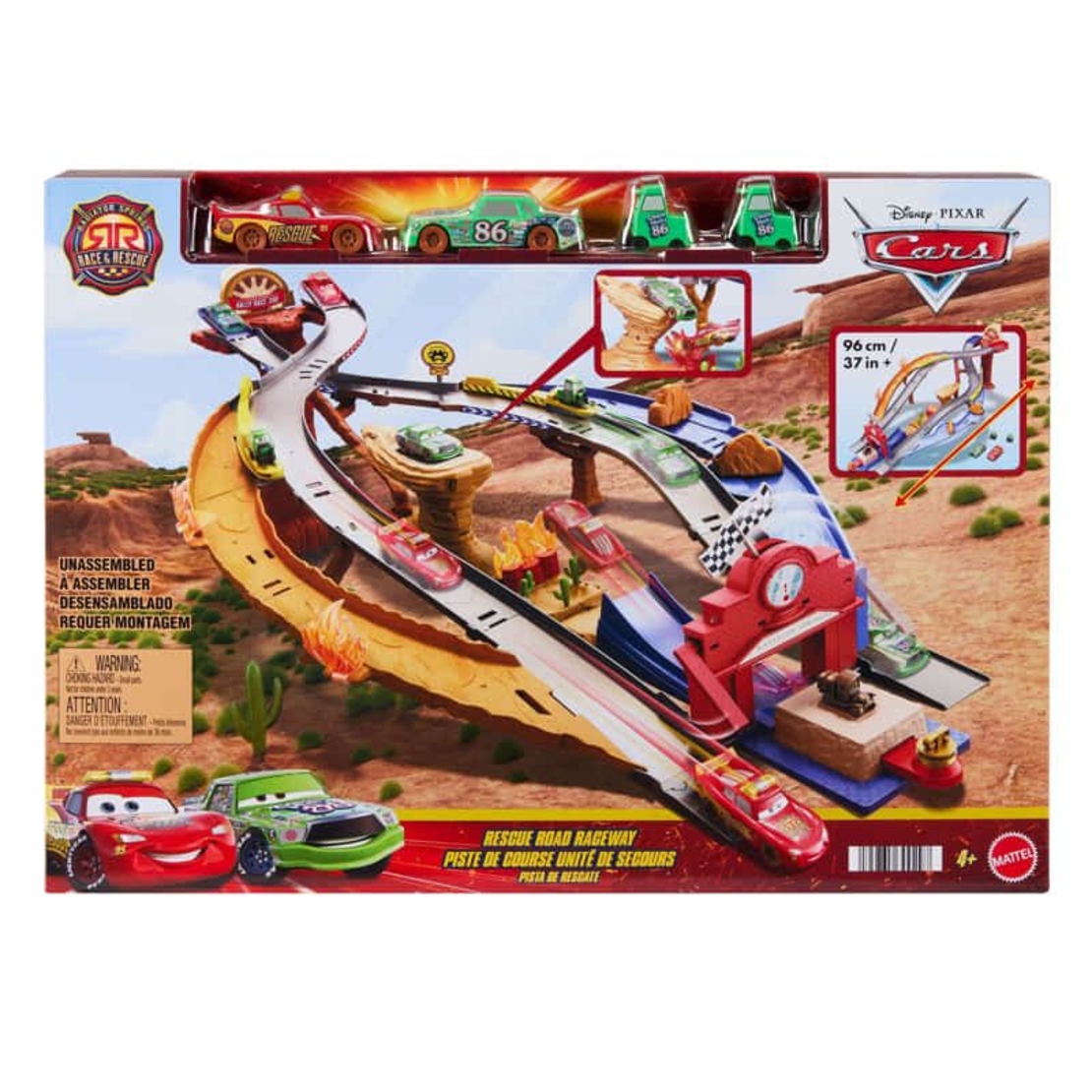 Писта Mattel Cars Rescue Road