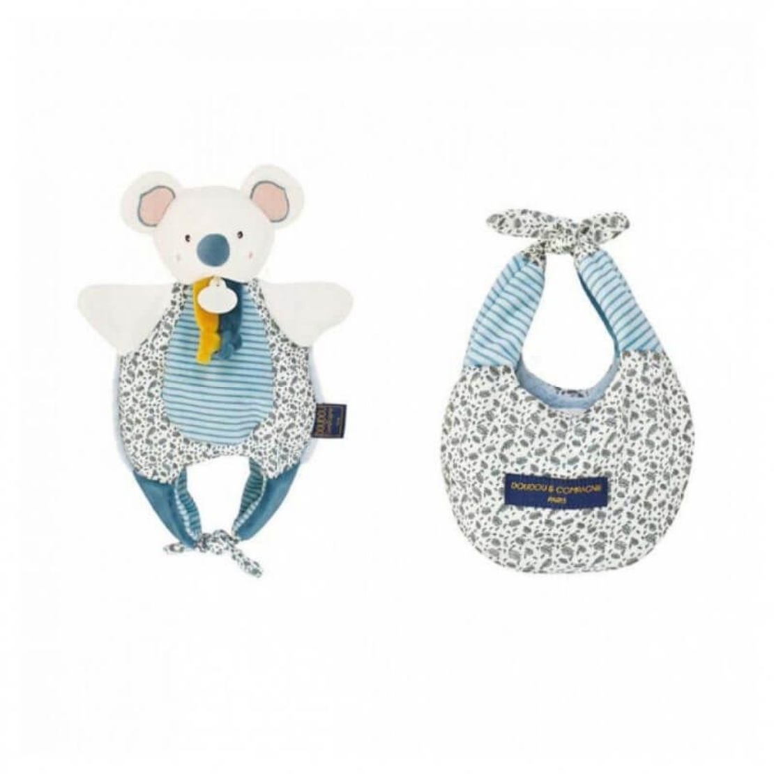 Плюшена играчка за гушкане, петрушка и чанта 3 в 1 Doudou коала 30 см, DC3826