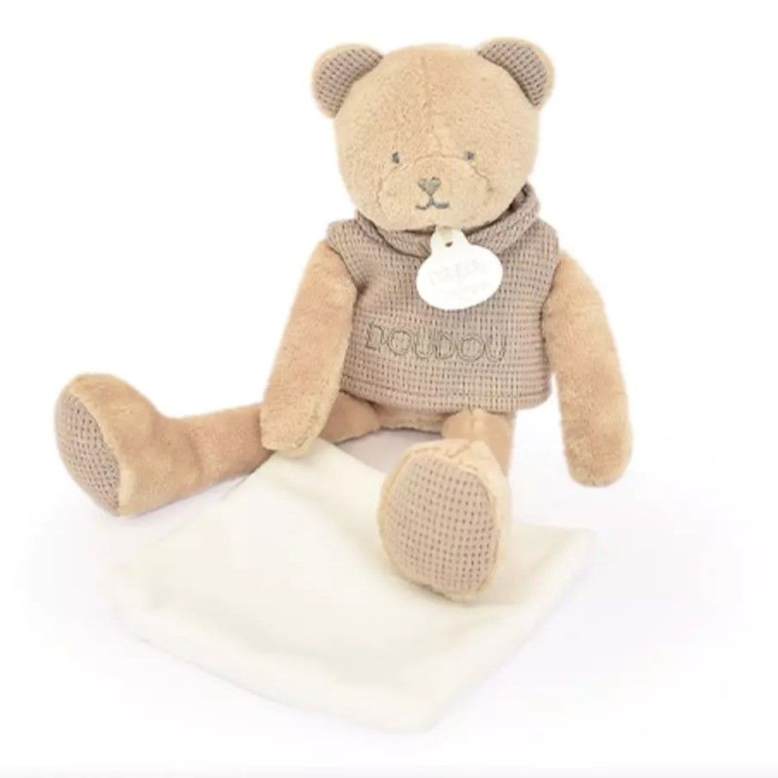 Плюшено мече за гушкане Doudou Sweety Bear 25 см, DC4187