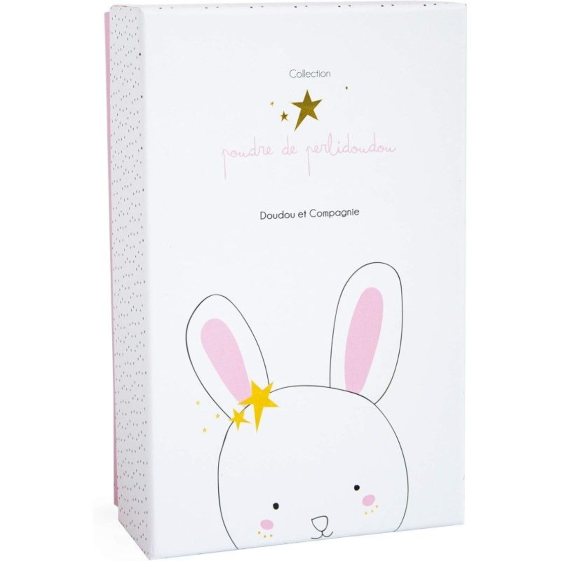 Плюшена играчка Doudou Lapin Etoile музикален заек 13 см, DC3519