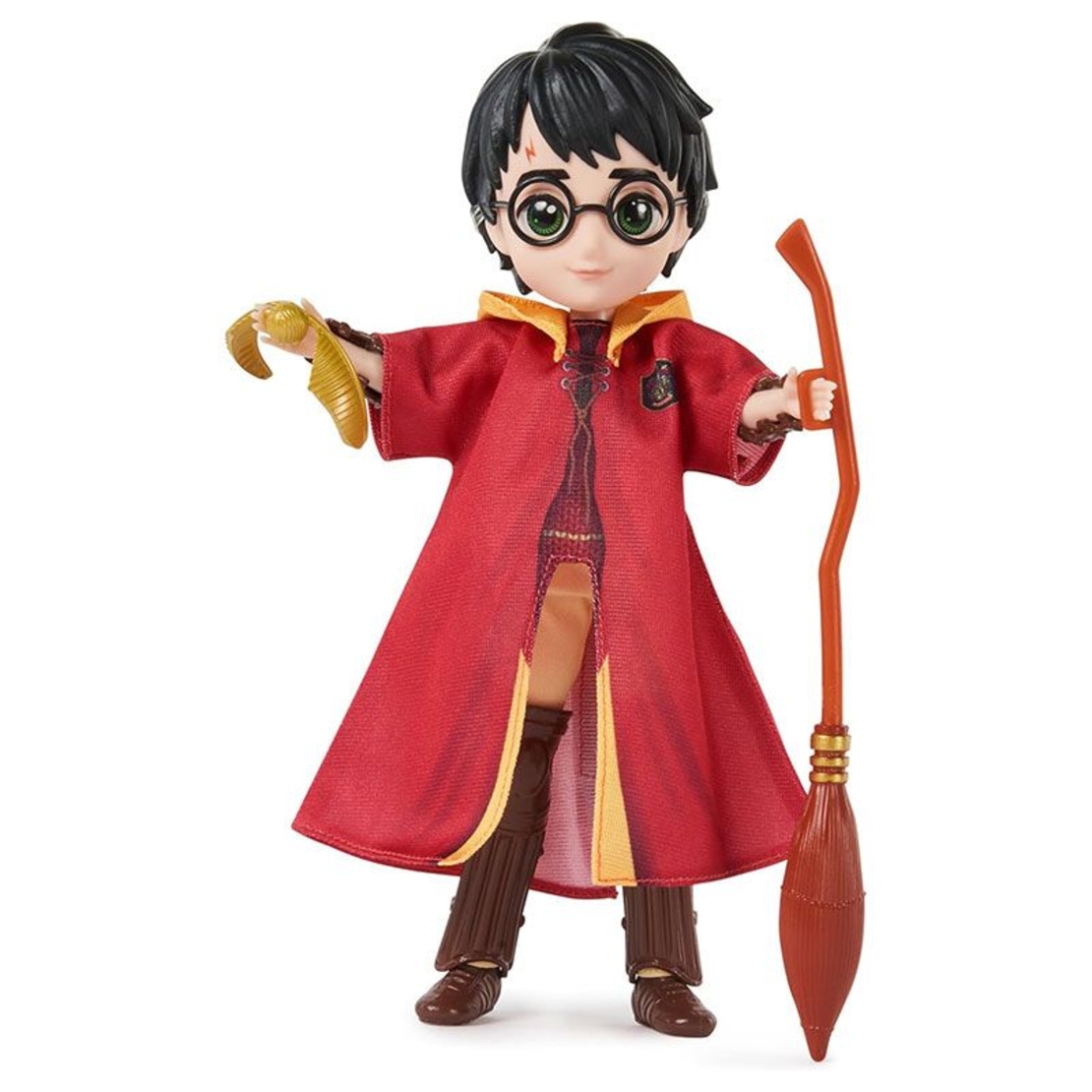 Кукла Spin Master Harry Potter Wizarding World Quidditch Doll Gift Set с 10 аксесоара, 20 см