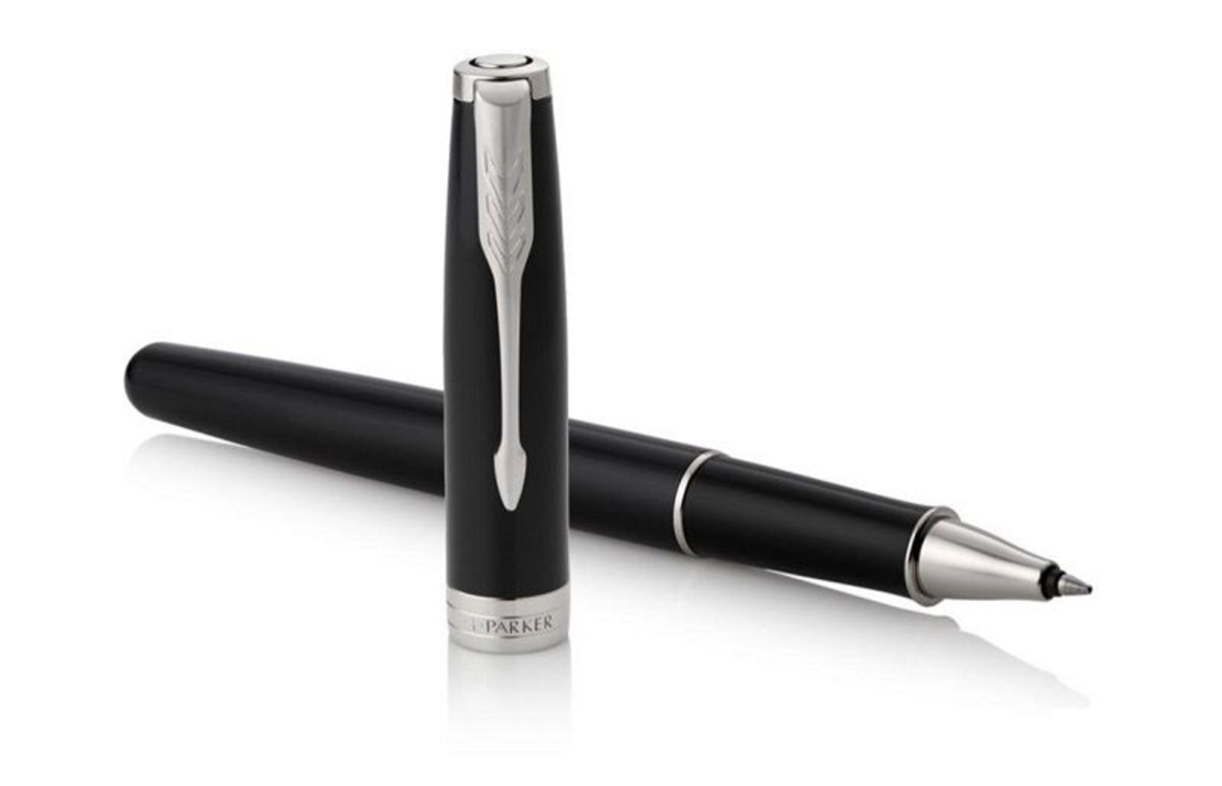 Комплект Химикалка и Ролер Паркер - Parker Royal Pen Sonnet Black CT