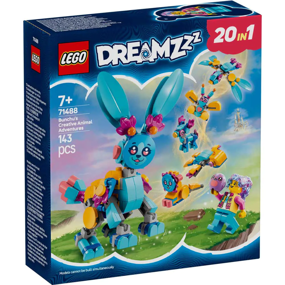 LEGO® DREAMZzz™ Творчески приключения с животни на Бън-чу 71488