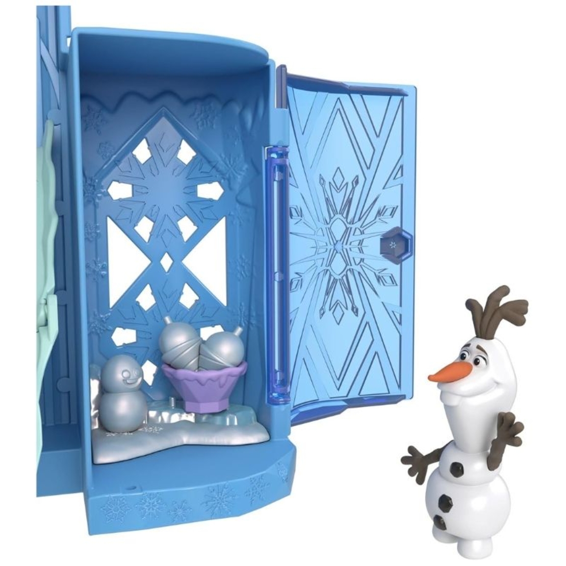 Игрален комплект Mattel Disney Frozen Замъкът на Елза с кукла и аксесоари