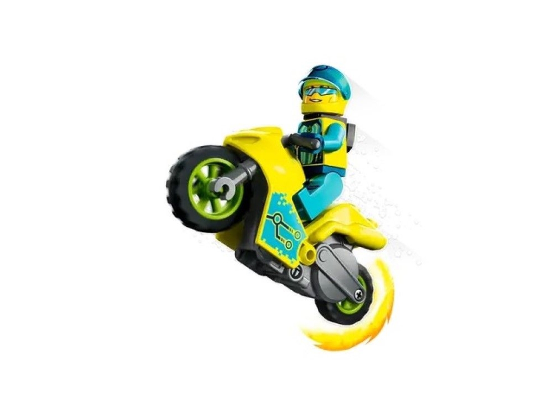 LEGO® City Stuntz Кибер каскадьорски мотоциклет 60358