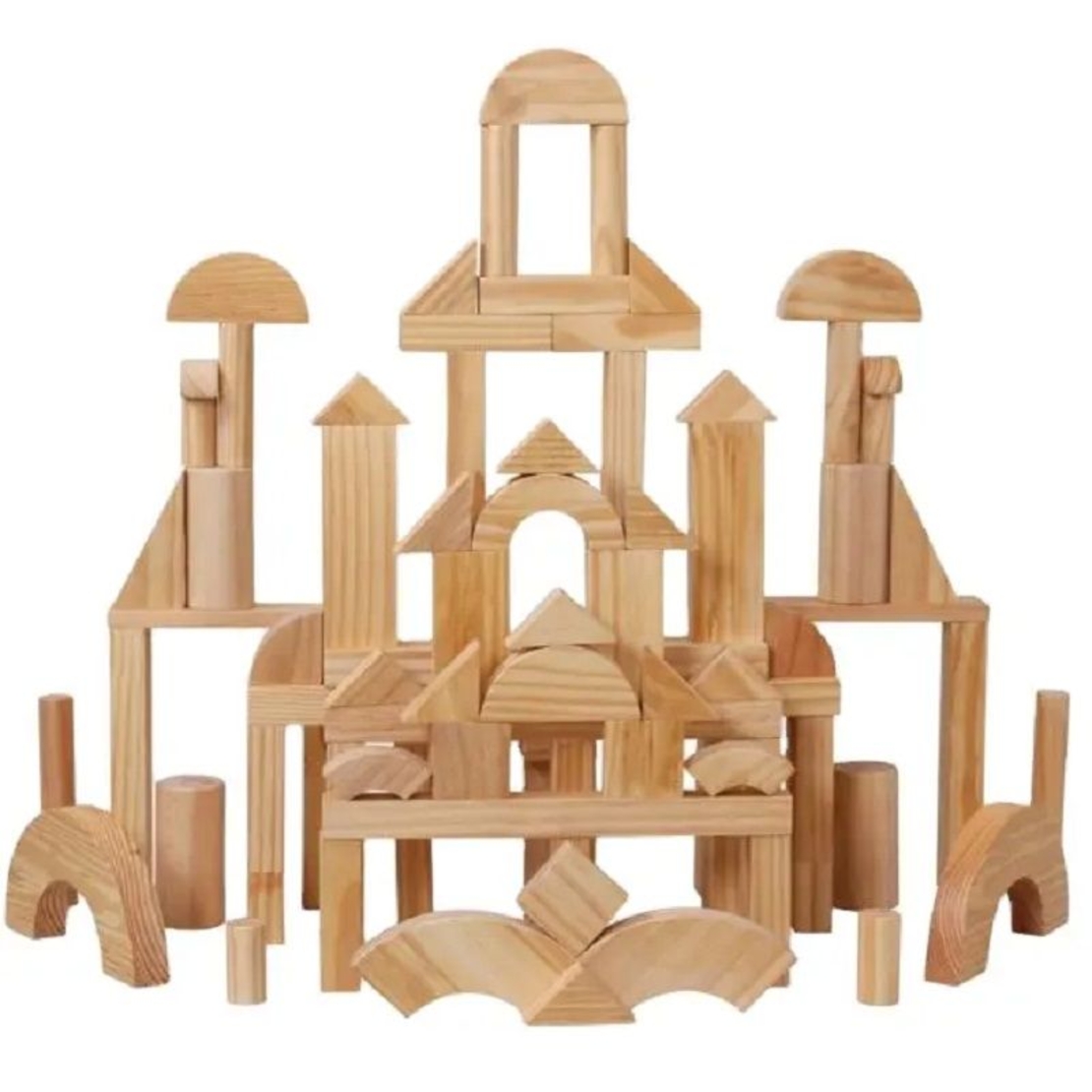 Raya Toys Дървени блокчета 39 части