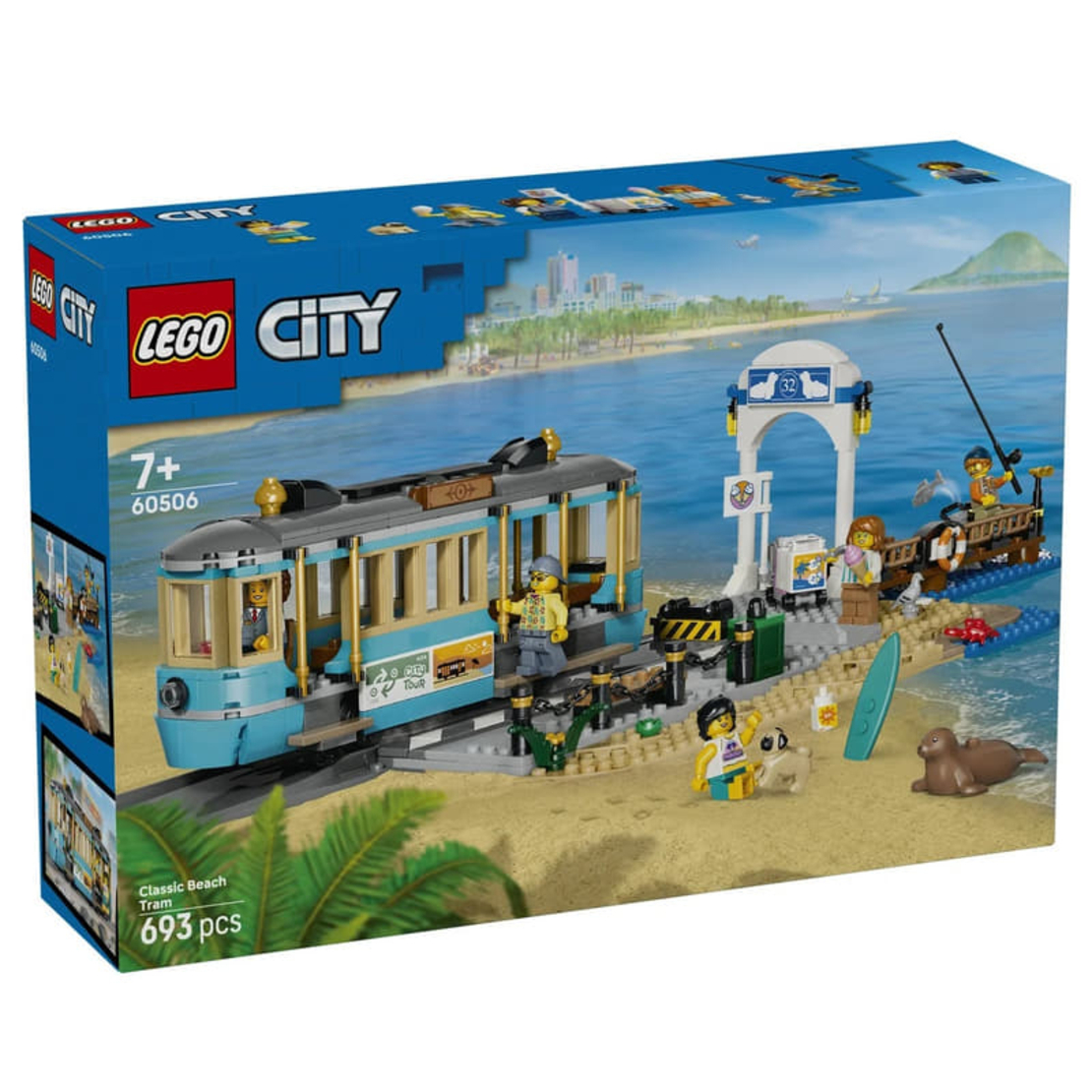 LEGO® City Класически плажен трамвай 60506