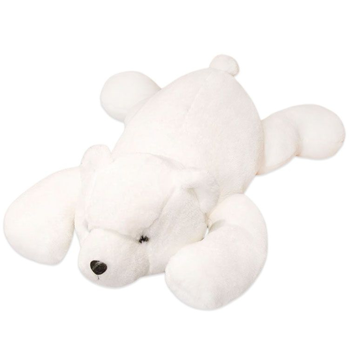 Голямо плюшено мече Raya Toys Полярна мечка, 105 см