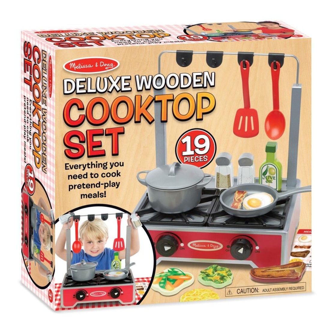 Дървени детски котлони и аксесоари Melissa and Doug 19288