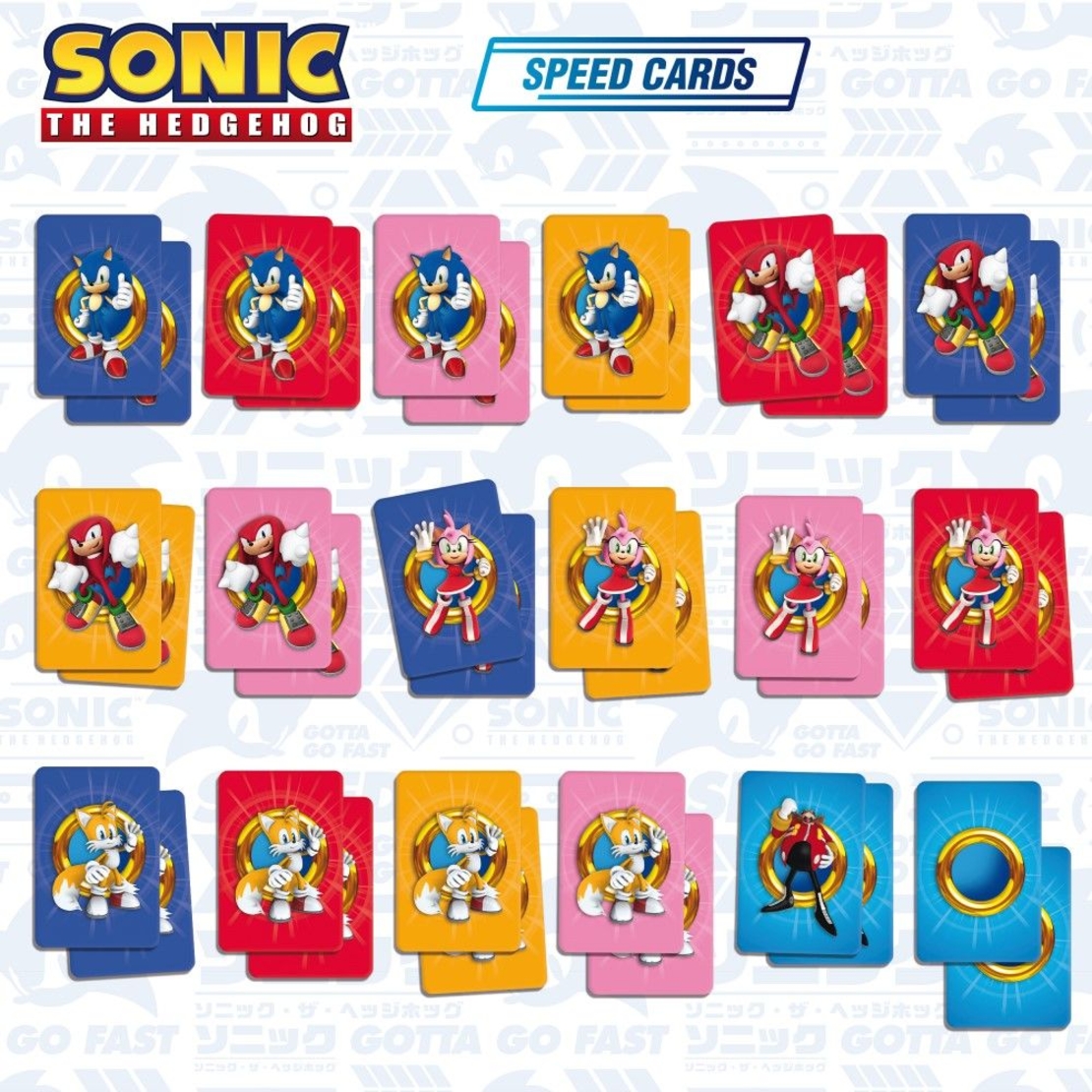 Карти за игра Lisciani Sonic Speed Cards Game