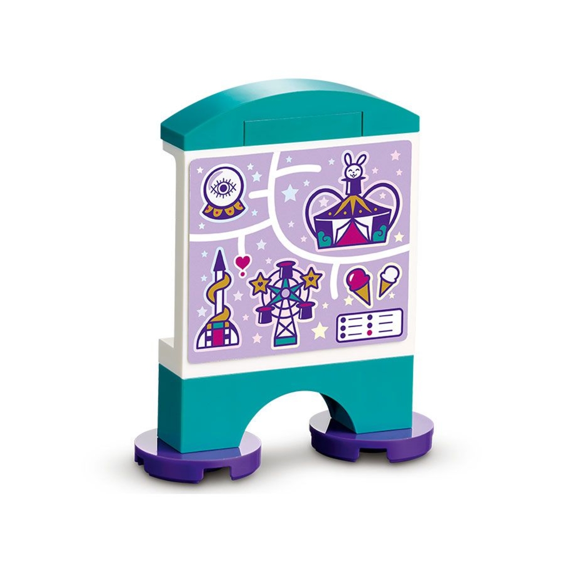 LEGO® Friends Магическо виенско колело и пързалка 41689