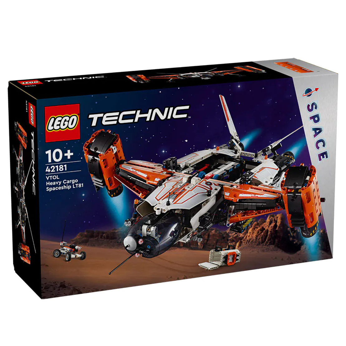 LEGO® Technic Тежкотоварен космически кораб VTOL LT81 42181