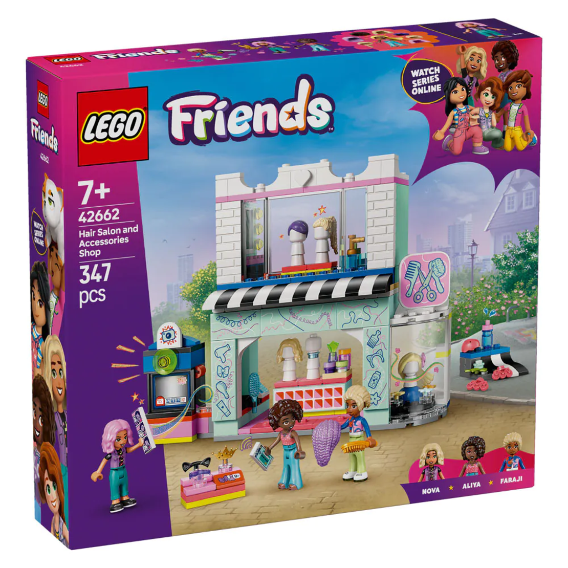 LEGO® Friends Фризьорски салон и магазин за аксесоари 42662
