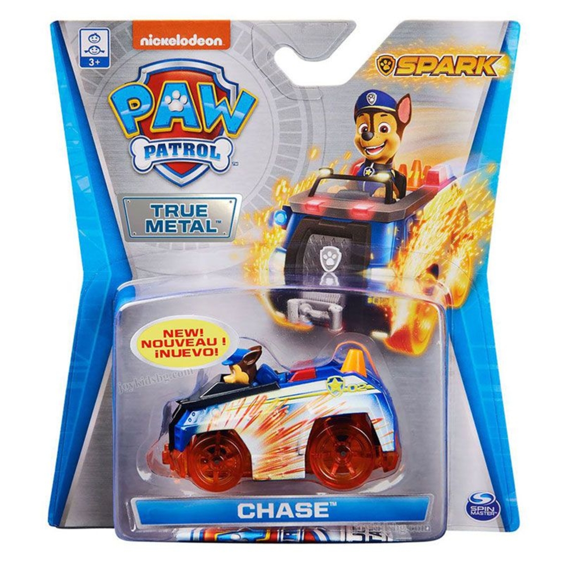 Детска кола за игра Spin Master Paw Patrol True Metal Spark, 1:55