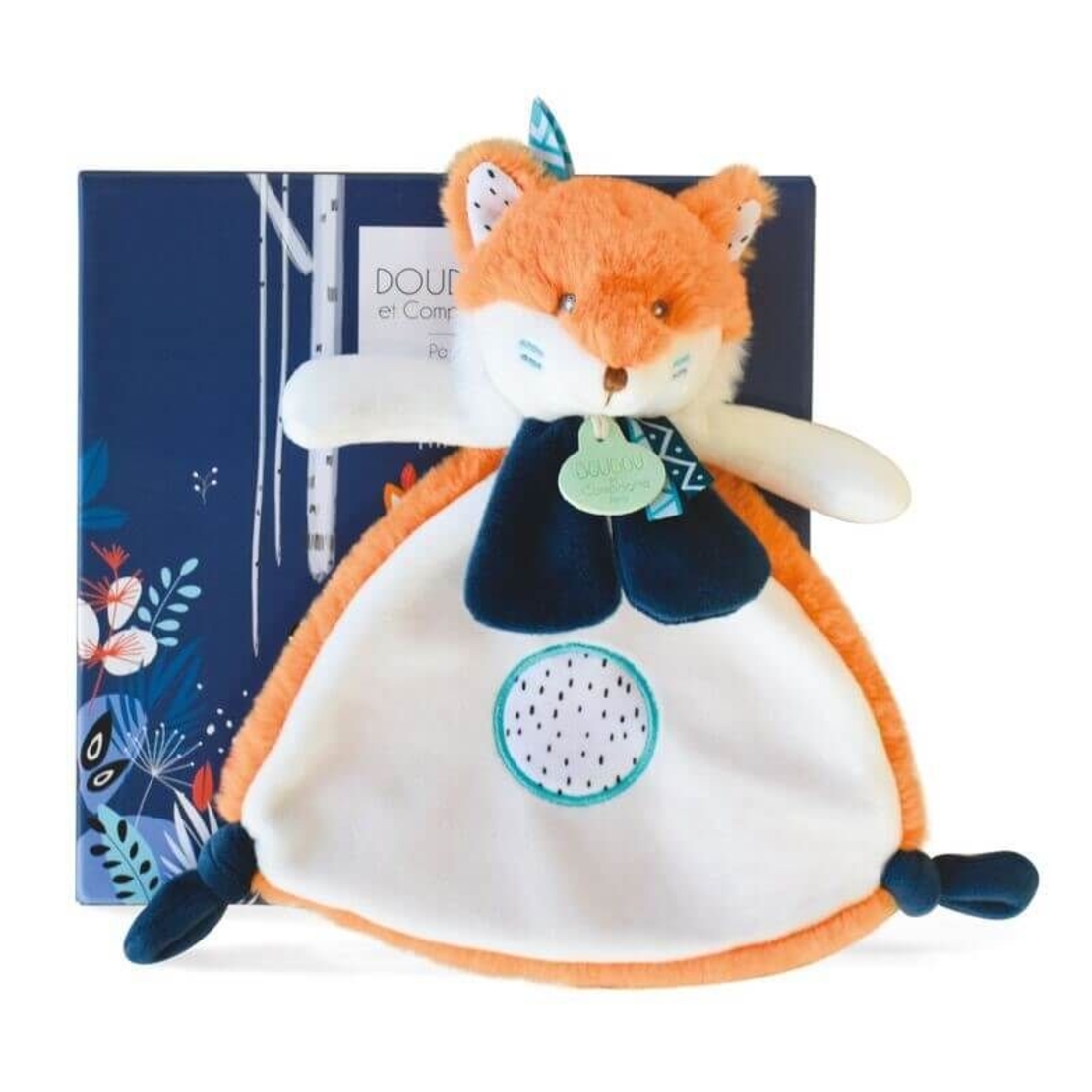 Плюшена играчка за гушкане Doudou лисица 23 см, DC3641