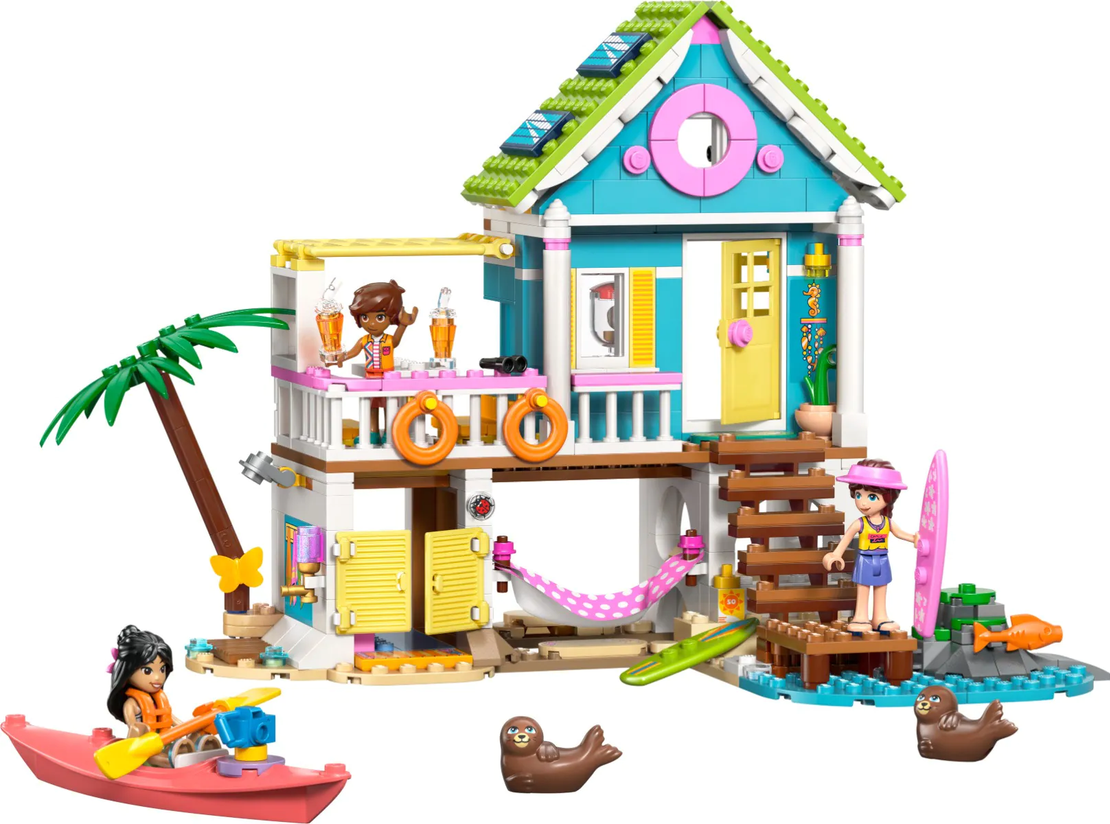 LEGO® Friends Плажна къща с тюлени 42699