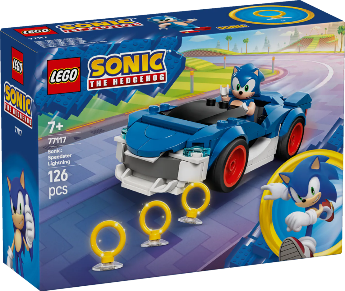 LEGO® Sonic the Hedgehog Соник Светкавична звезда 77117