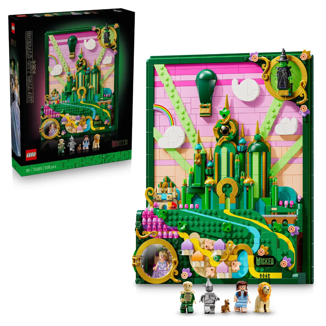 LEGO® Wicked Стенно произведение с Изумрудения град 75685