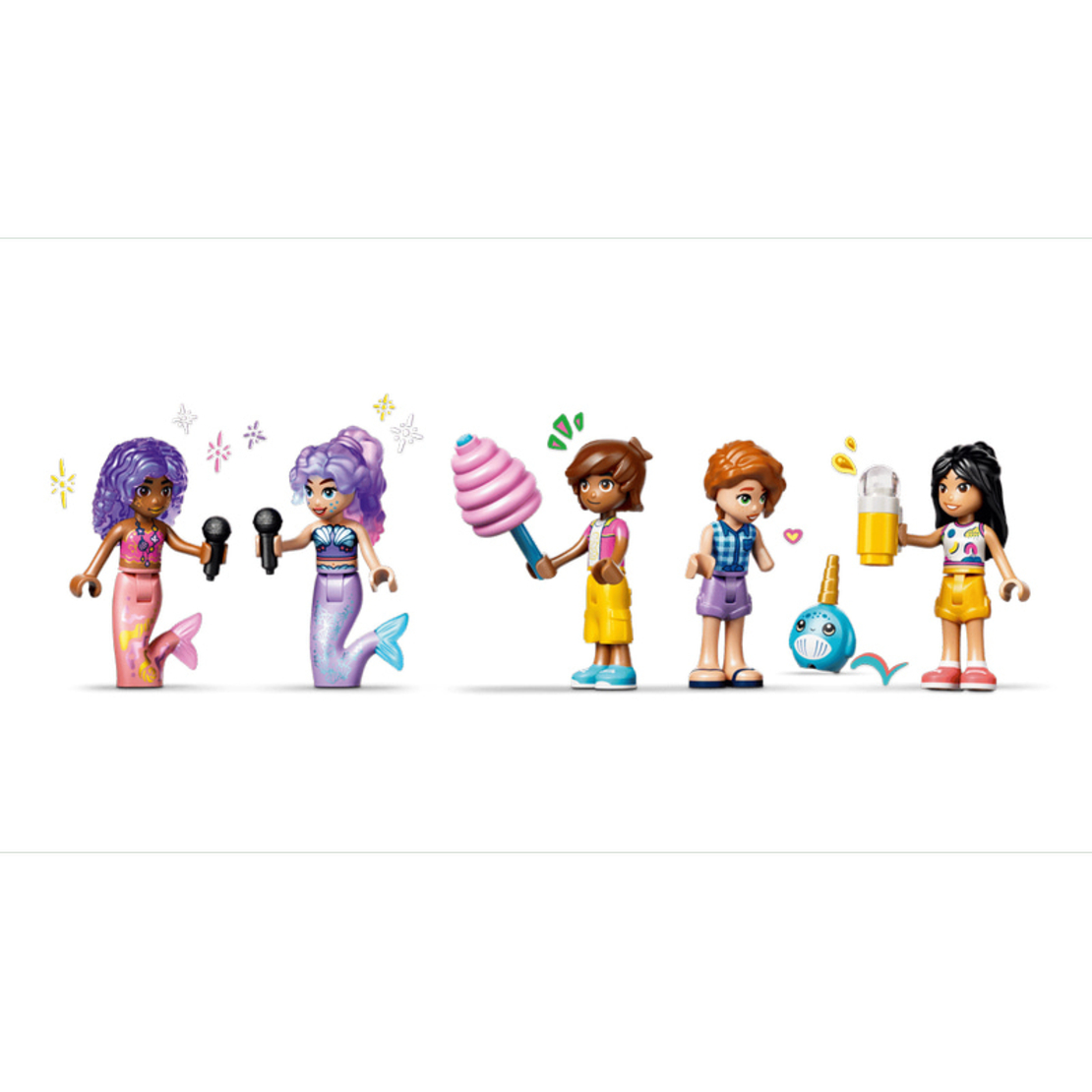 LEGO® Friends Скоростно влакче с русалка 42703