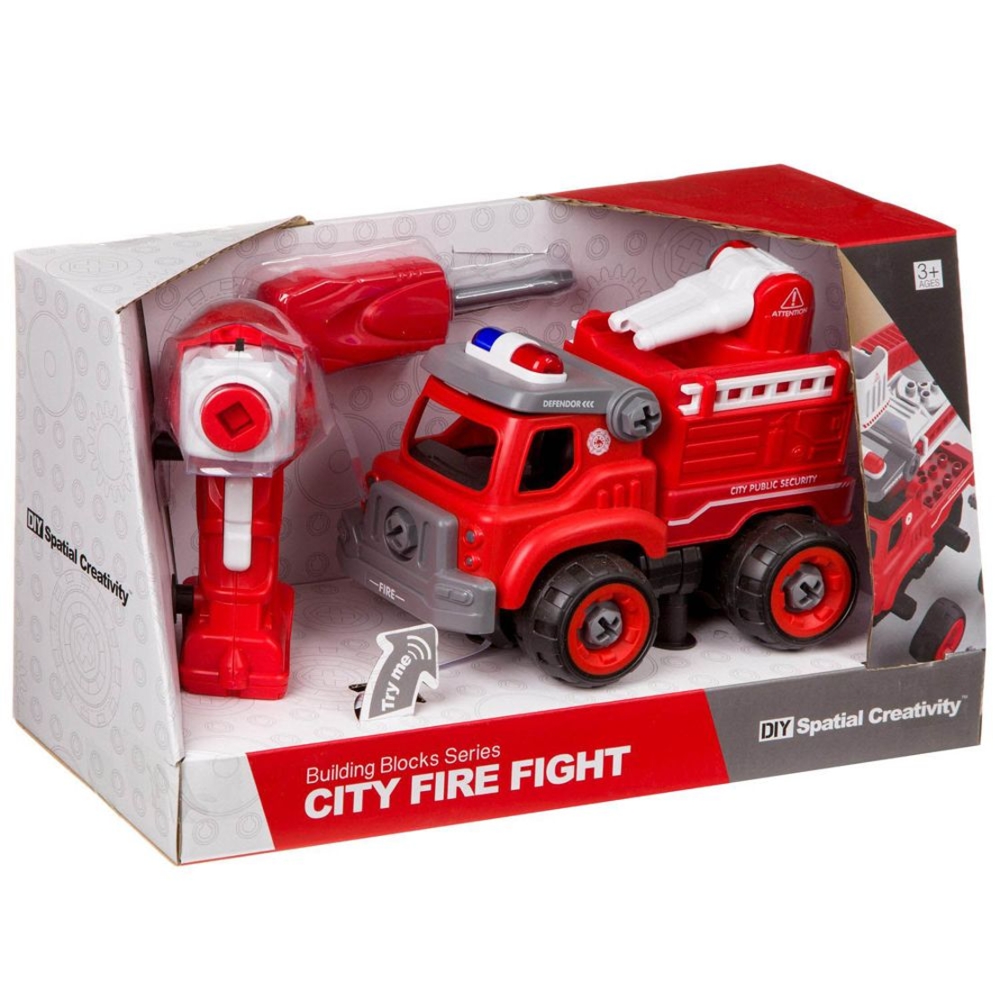 Raya Toys Пожарна за сглобяване City Fire Fight