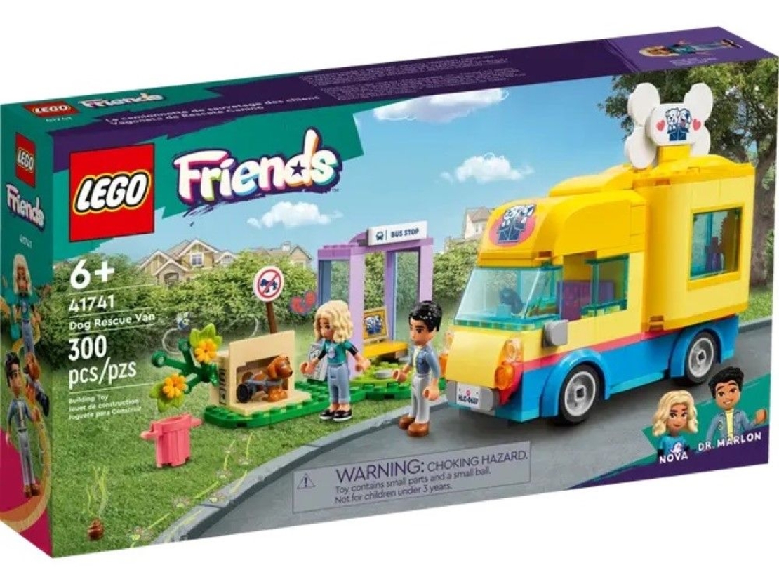 LEGO® Friends Mикробус за спасяване на кучета 41741