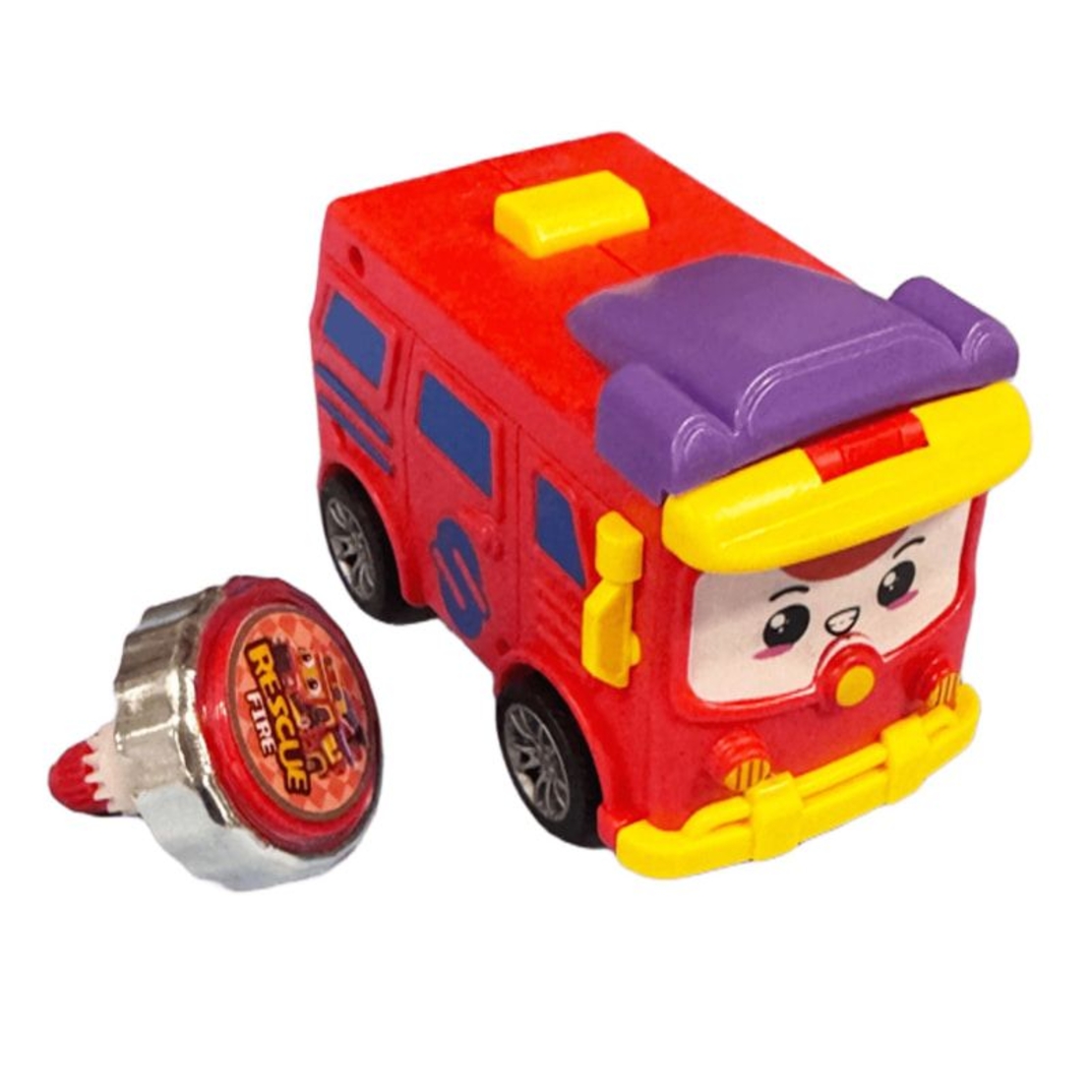 Детско камионче Raya Toys Battle racing, с пумпал