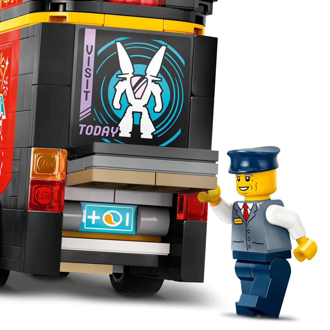 LEGO® City Червен двуетажен автобус 60407