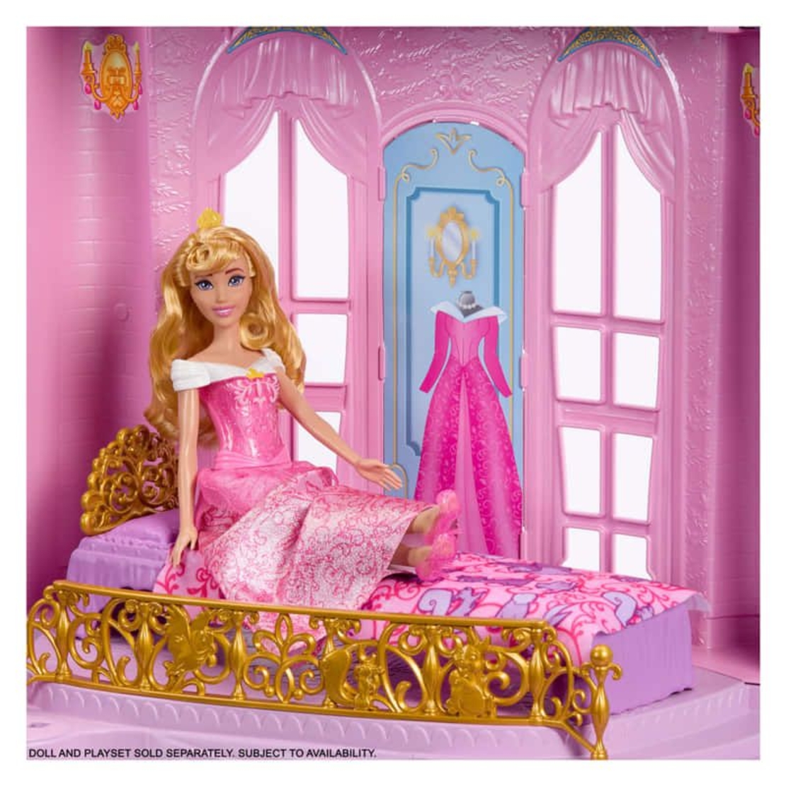 Къща за кукли Mattel Disney Princes Magical Adventure Castle