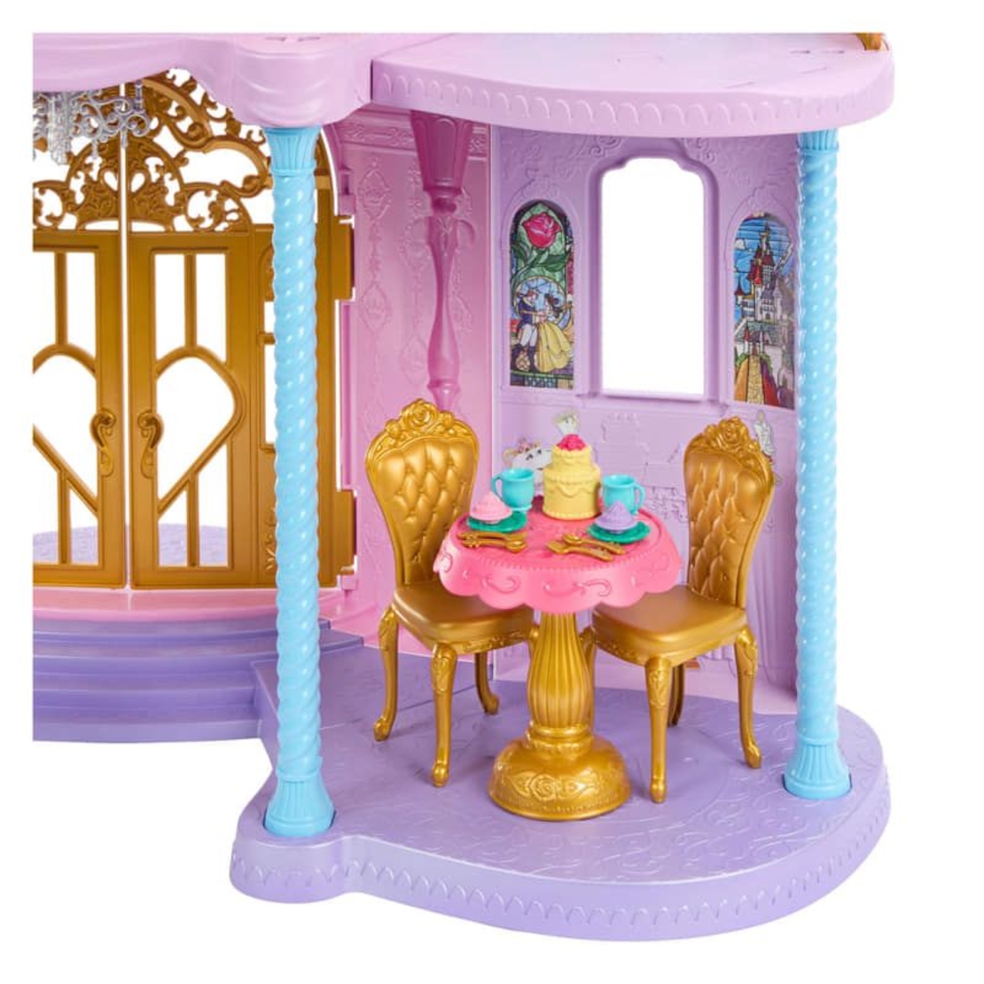 Къща за кукли Mattel Disney Princes Magical Adventure Castle
