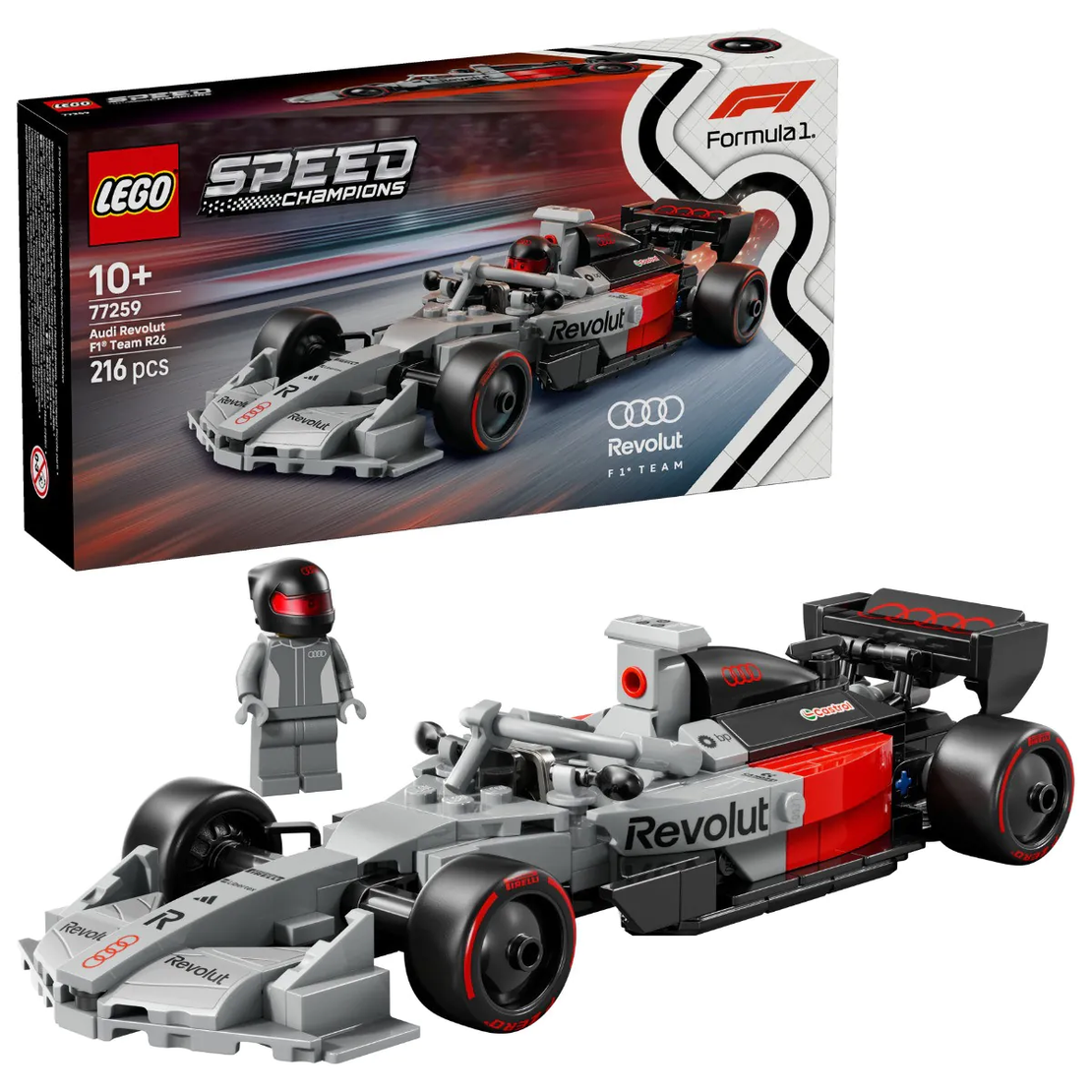 LEGO® Speed Champions Audi Revolut F1® Team R26 77259