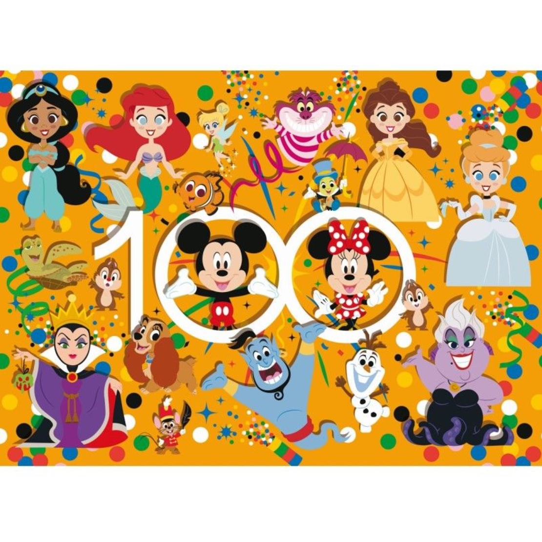 Детски пъзел Lisciani MAXI FLOOR Disney 100, 150 части