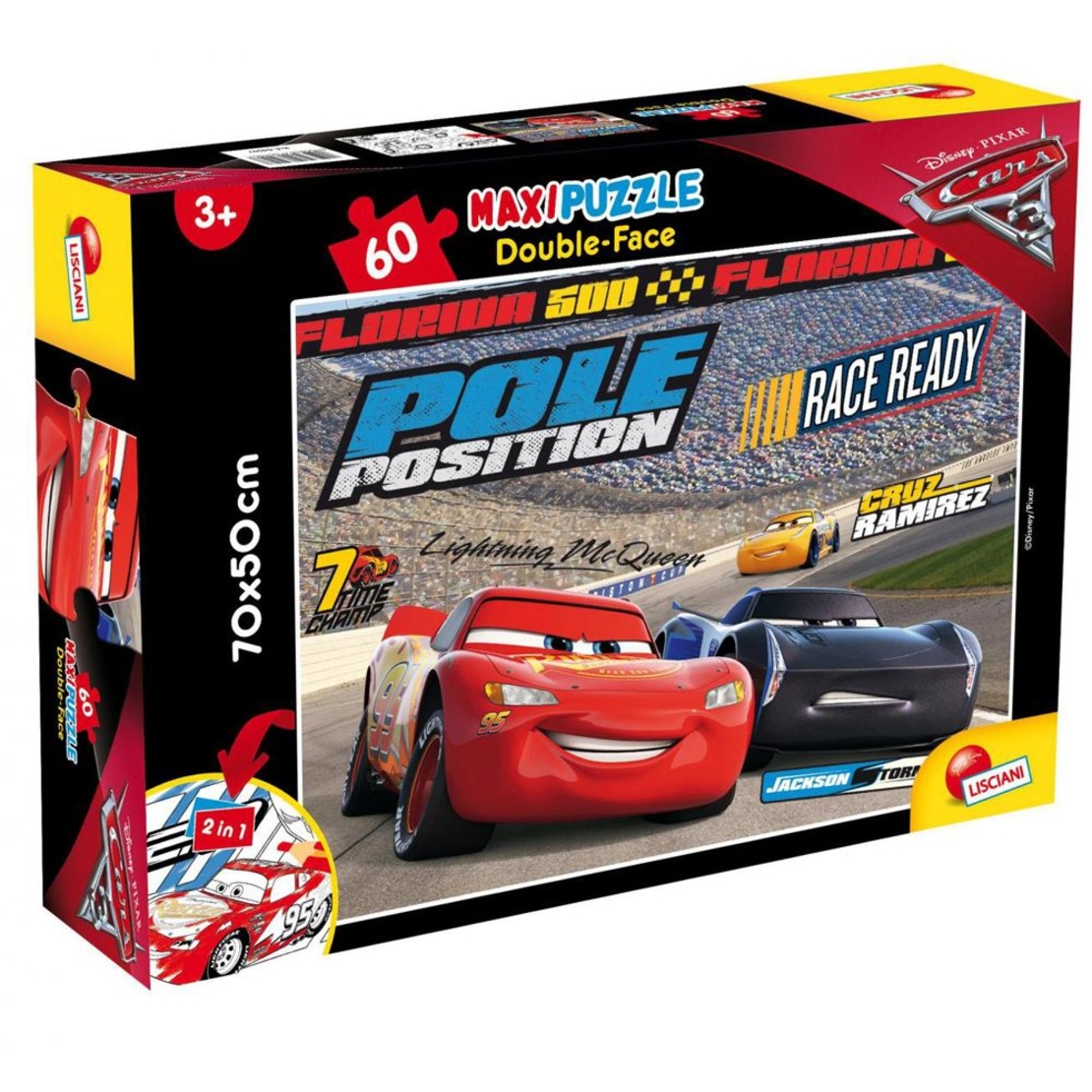 Детски пъзел Lisciani Cars 3 60ч 64007
