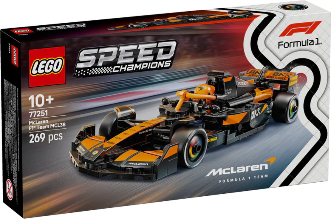 LEGO® Speed Champions F1® Болид McLaren Team MCL38 77251