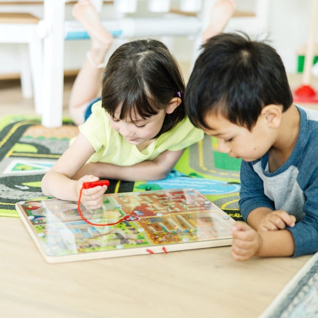 Дървен магнитен лабиринт Melissa and Doug Paw Patrol 4 в 1 33324