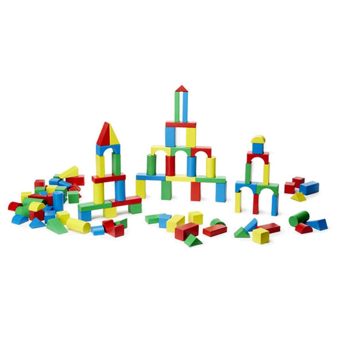 Melissa and Doug Дървени блокчета 100 броя 10481