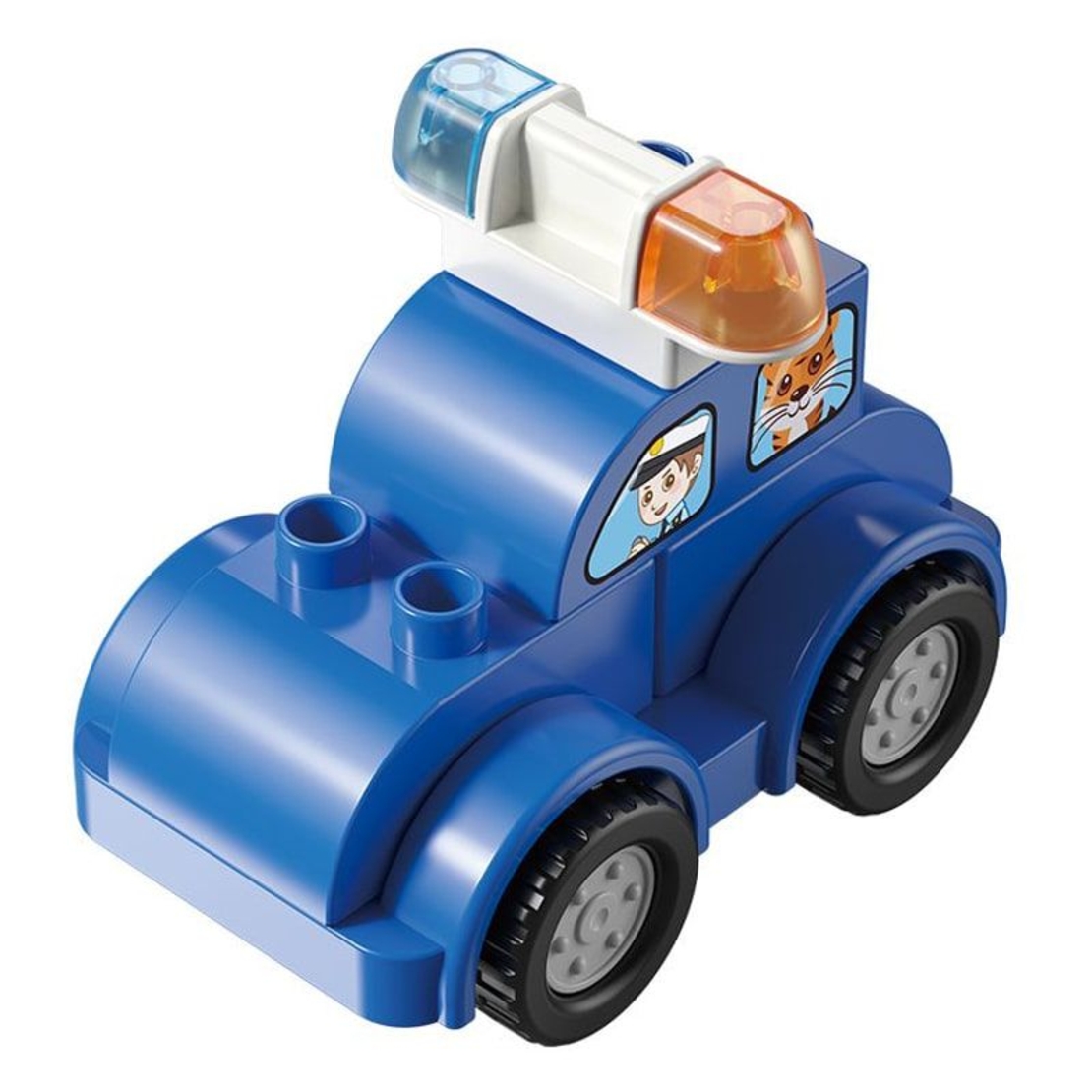 Конструктор Feelo Car Series Police Car, 7 ч.