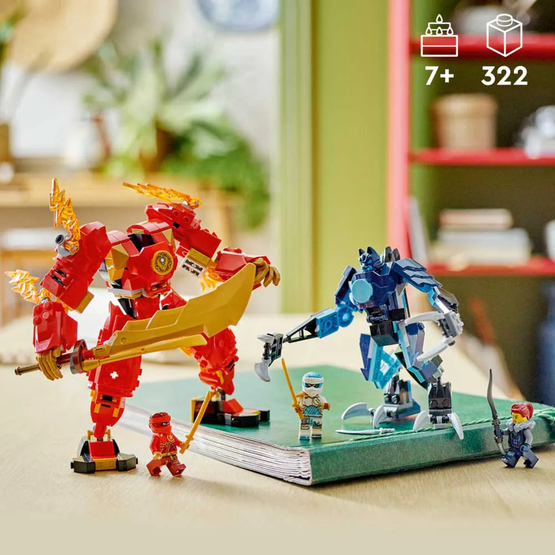 LEGO® NINJAGO® Елементният огнен робот на Кай 71808