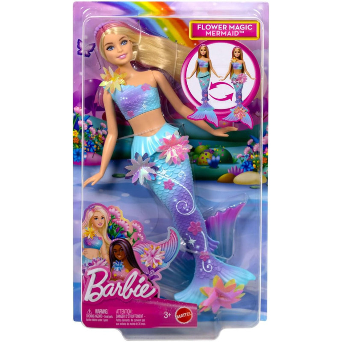 Кукла Mattel Barbie Blooming Flowers Русалка, JDM72
