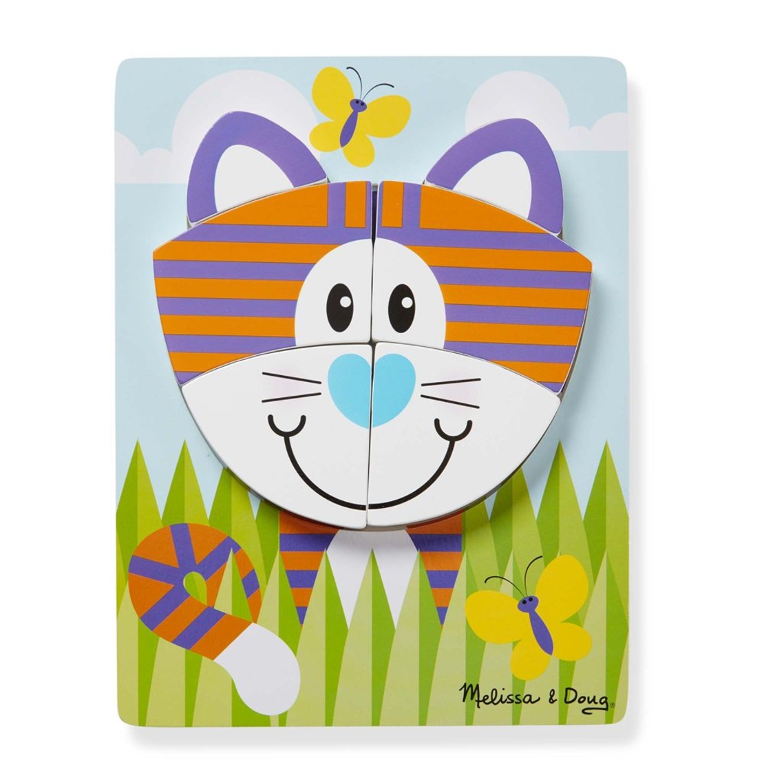 Дървен пъзел Melissa&Doug Сафари 40131