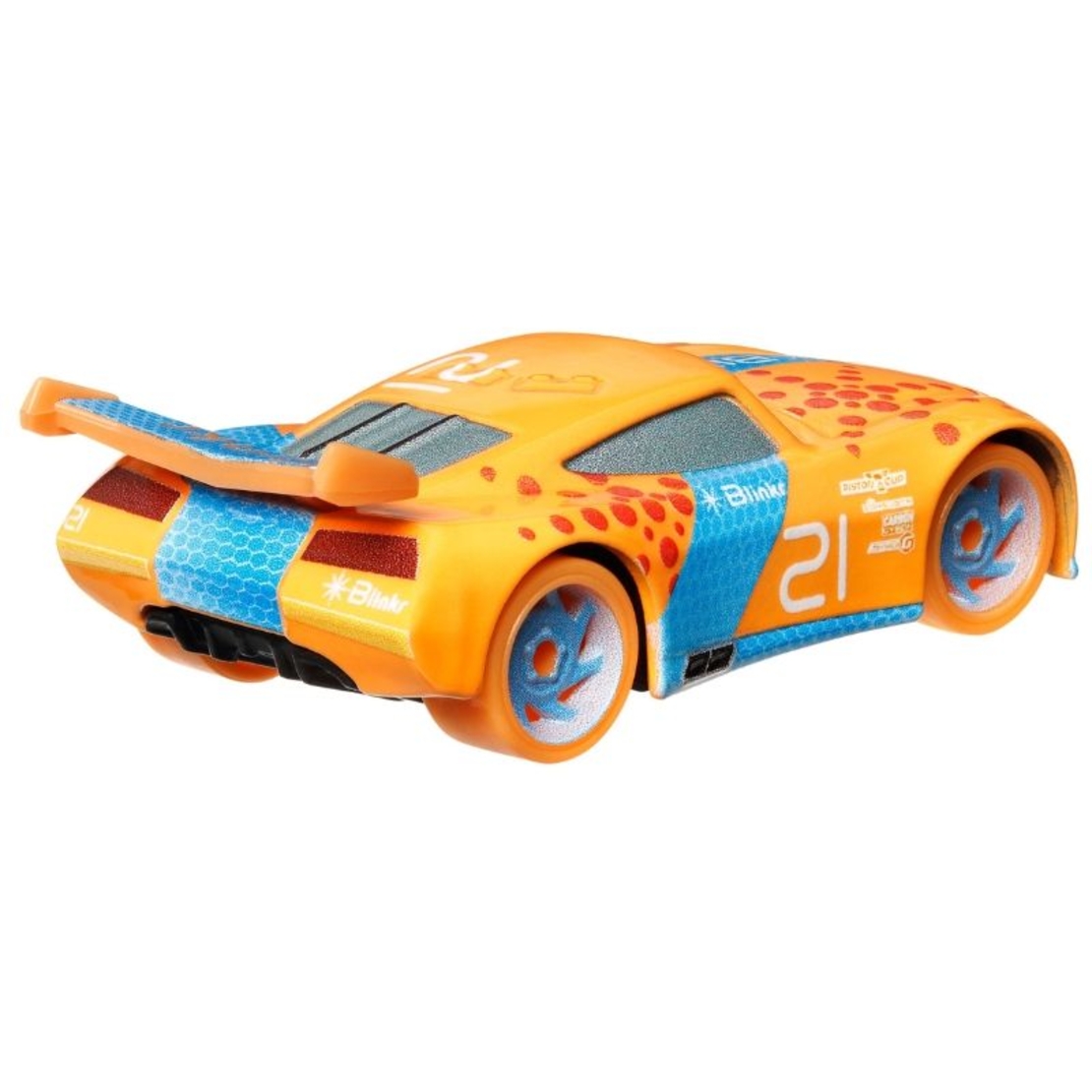 Количка Mattel Disney Cars Glow Racers, Ryan Laney