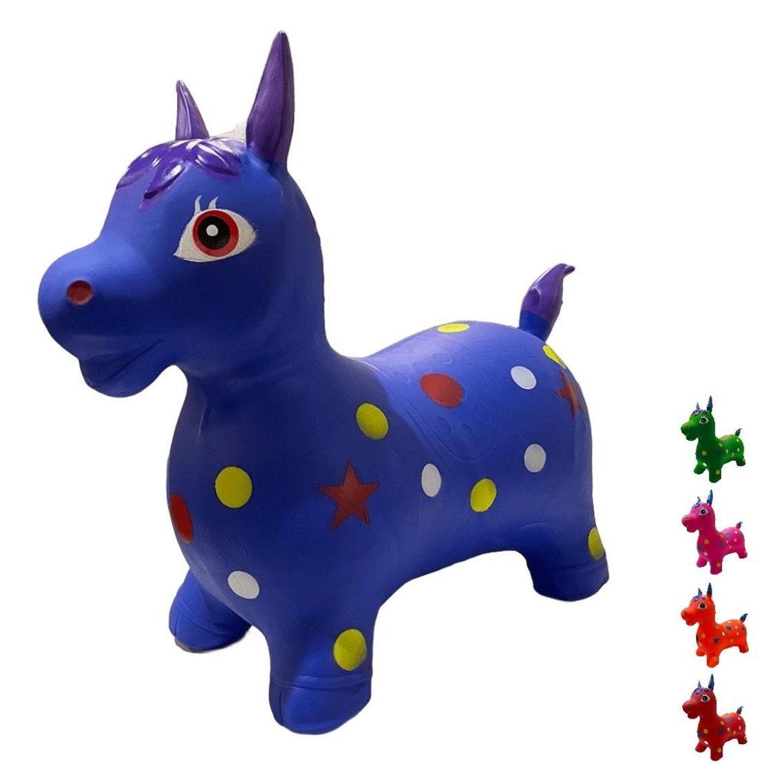 Детско надуваемо магаре Raya Toys със звук и светлини
