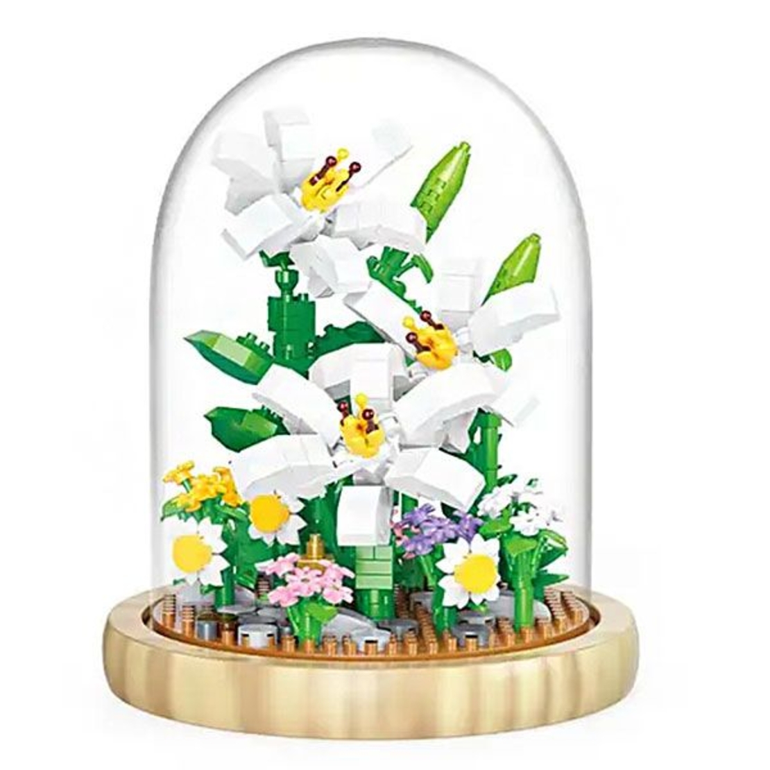 Raya Toys Конструктор Лилии с купол, 594 части