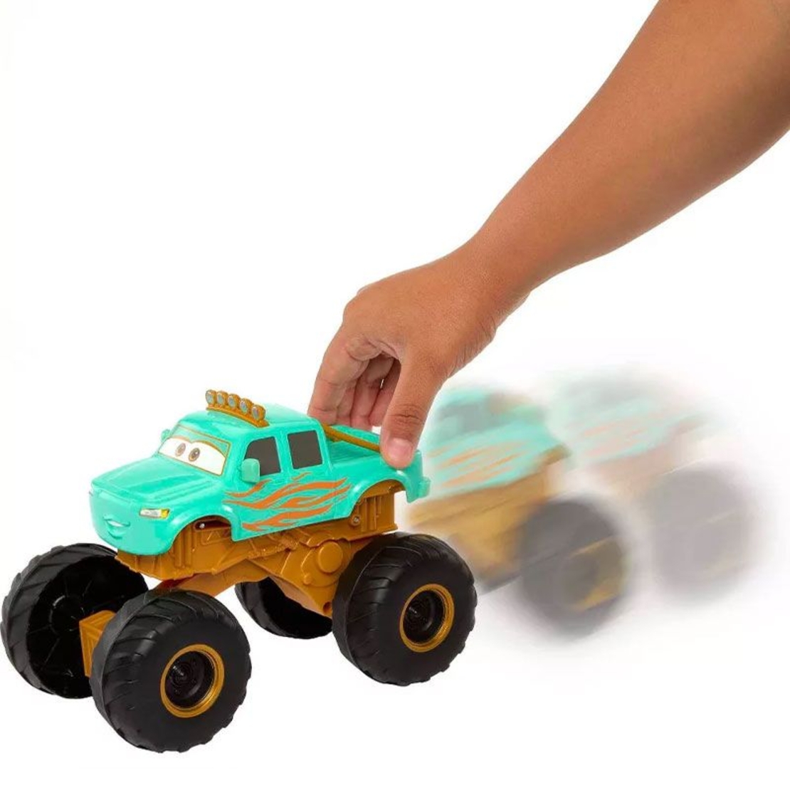 Детска кола за игра и каскади Mattel Cars on the Road Цирковият каскадьор Айви