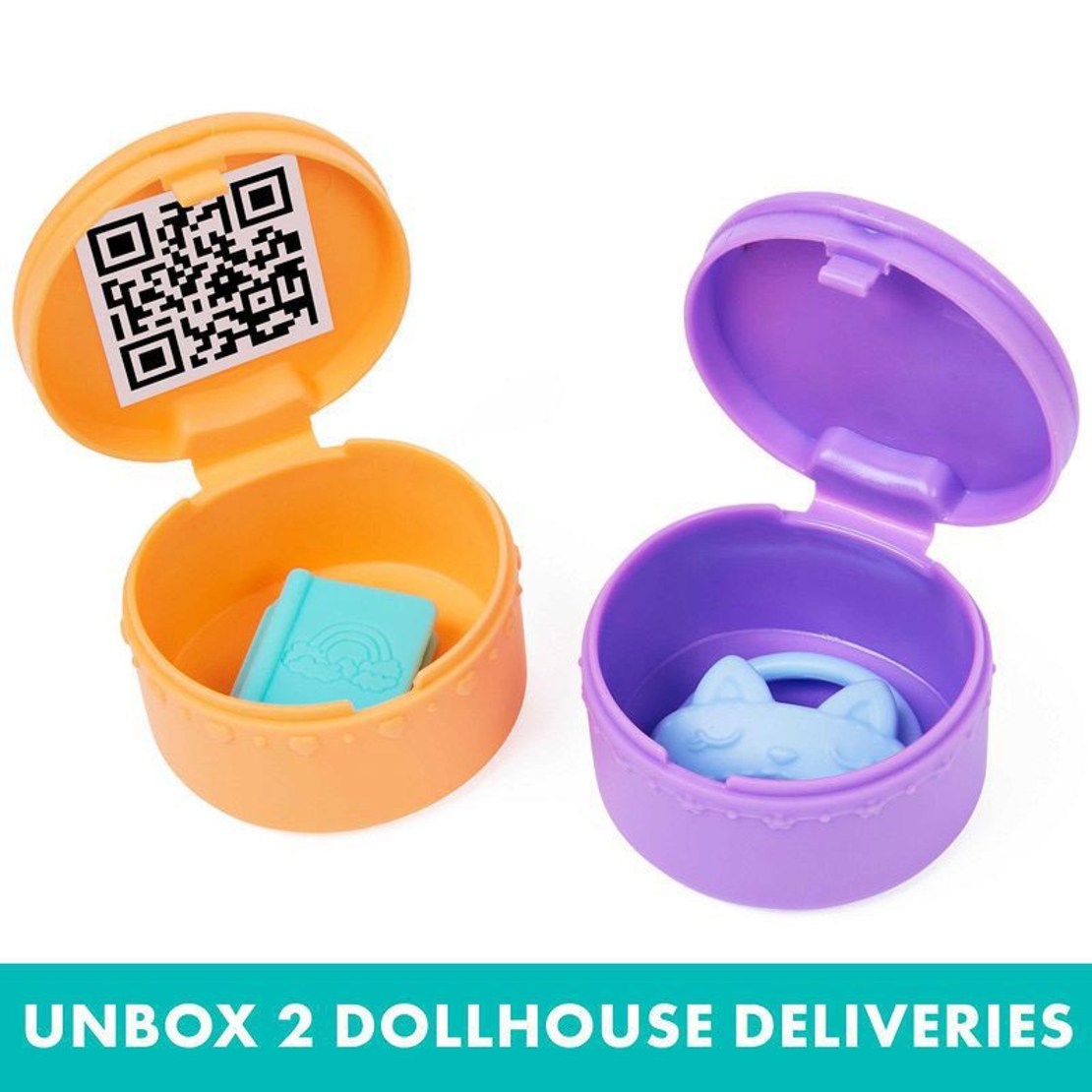 Игрален комплект с фигуркa Spin Master Gabby's Dollhouse 'Pillow Cat' Sweet Dreams Bedroom