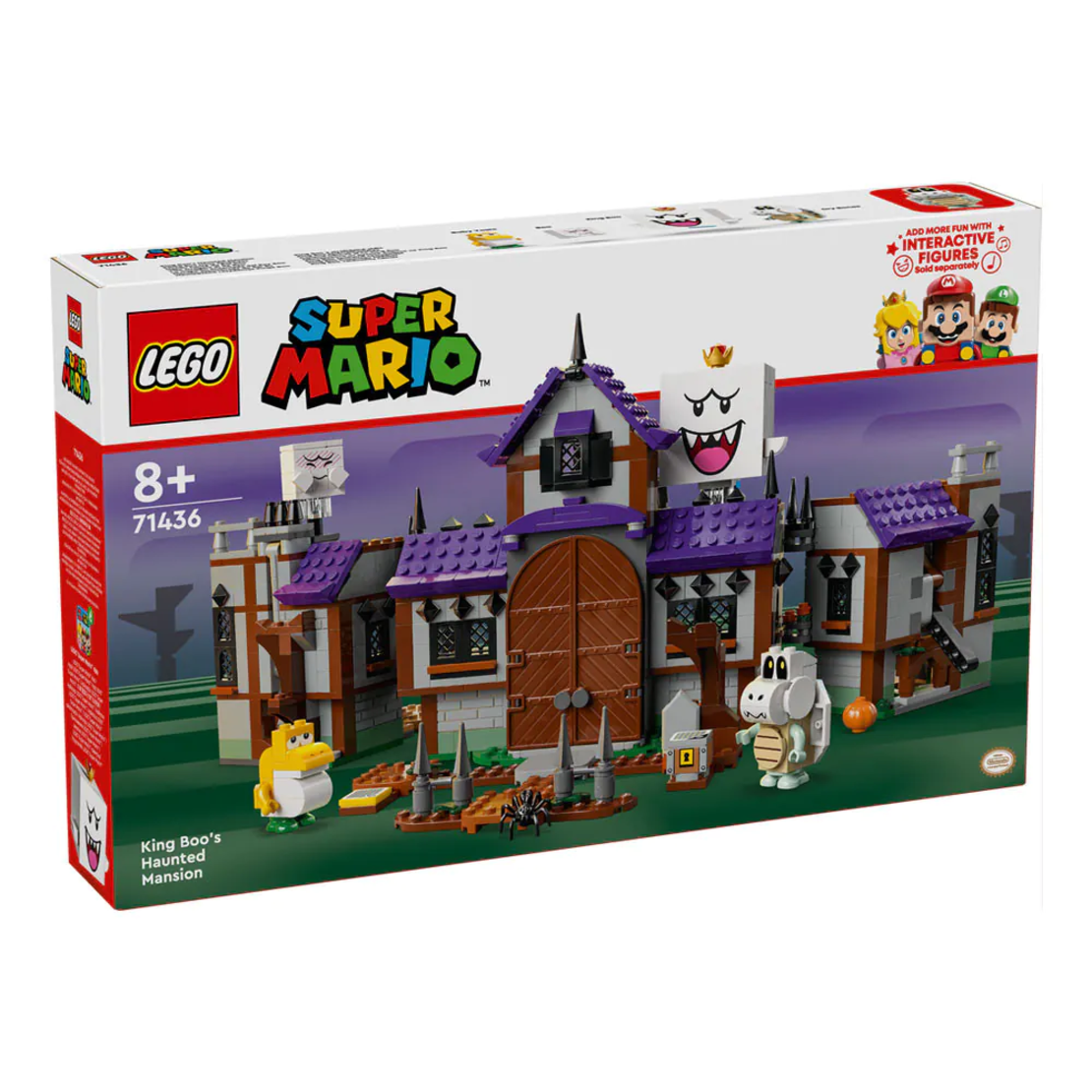LEGO® Super Mario™ Обитаваното от духове имение на King Boo 71436