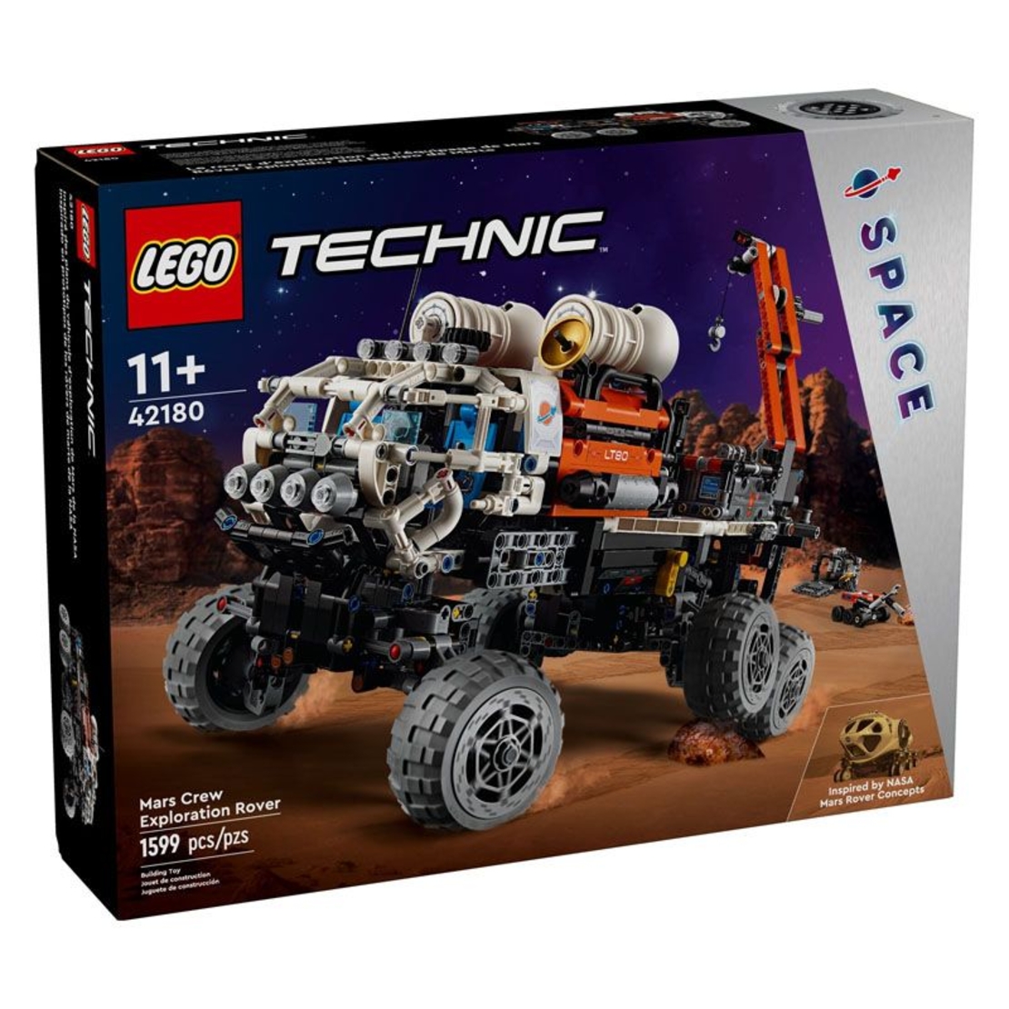 LEGO® Technic Manned Mars Exploration Rover 42180